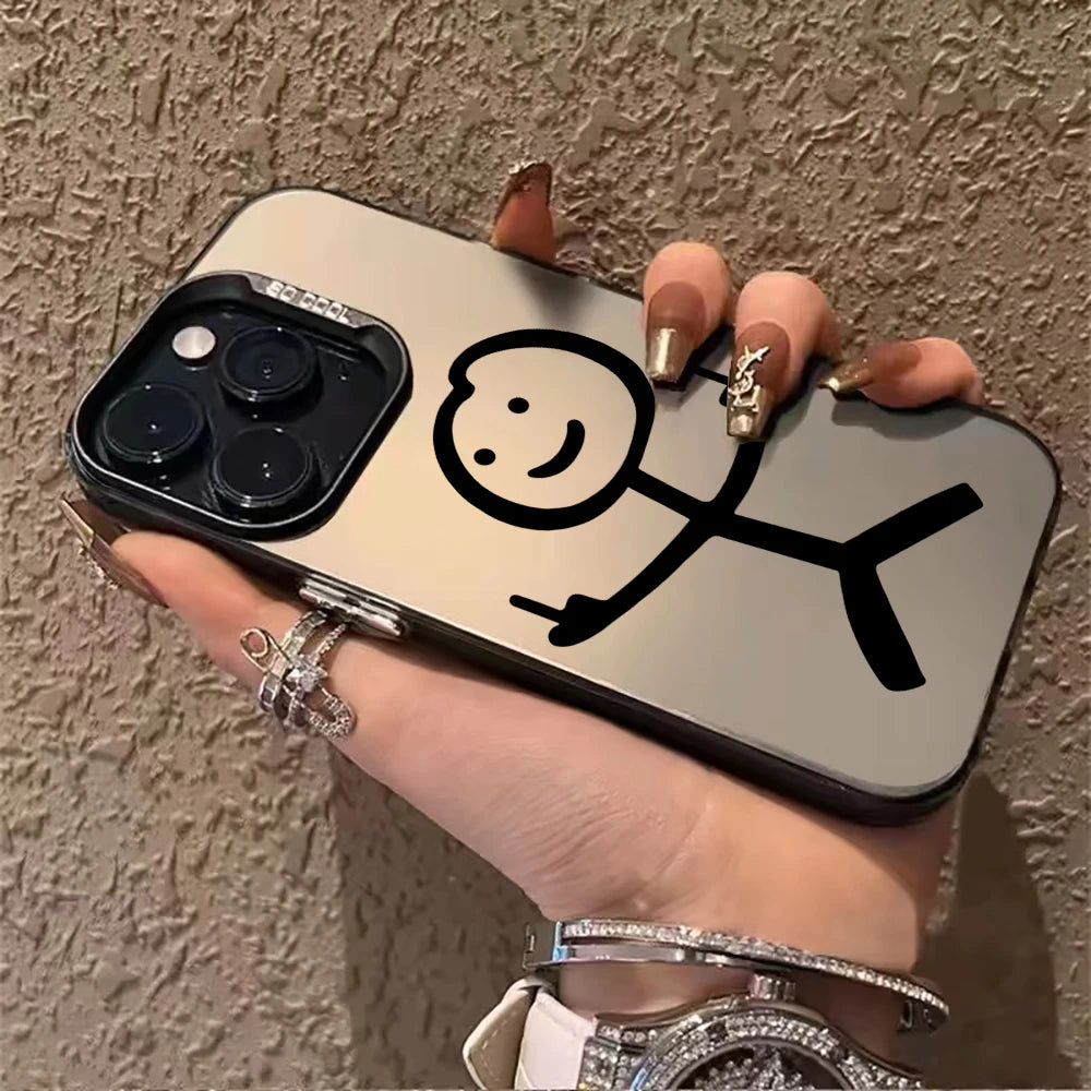 Cute Cartoon Matchman Phone Case For Xiaomi Mi Lite 5G Ne 14 15 Ultra 12 For Xiaomi 12T 13t 14t 15t 17 Pro Max Shockproof Fundas