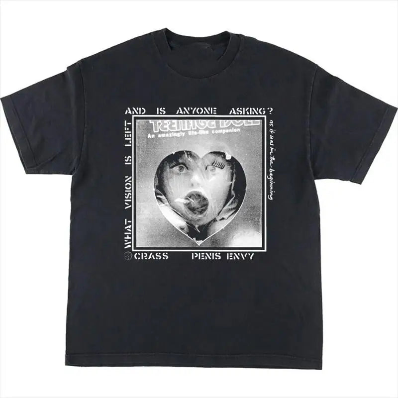 New Popular Crass Band Penis Envy Christmas Black S 234XL T Shirt C992