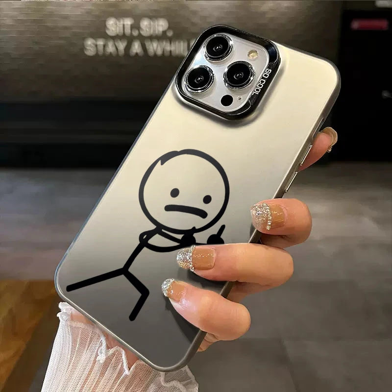 Cute Cartoon Matchman Phone Case For Xiaomi Mi Lite 5G Ne 14 15 Ultra 12 For Xiaomi 12T 13t 14t 15t 17 Pro Max Shockproof Fundas