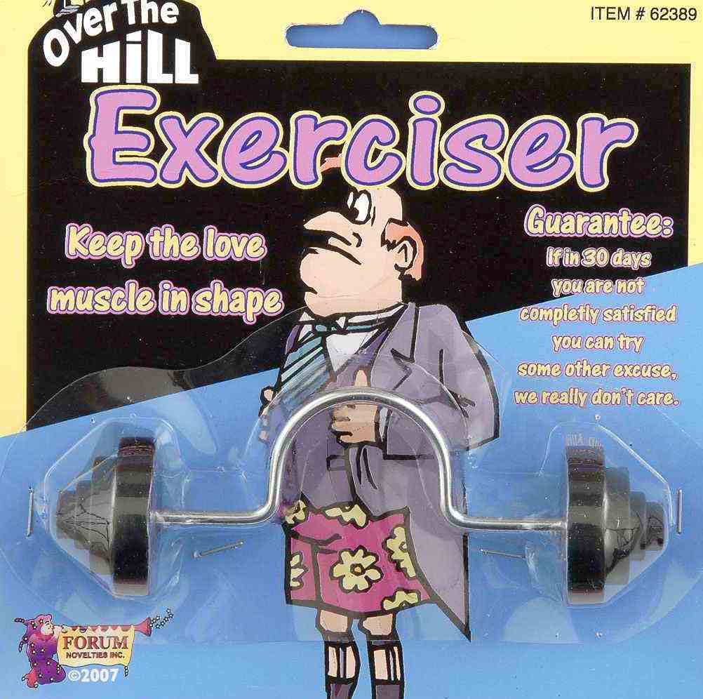 Rubies Novelty Gag Gift for Ages 17+ Funny Love Muscle Exerciser Weights