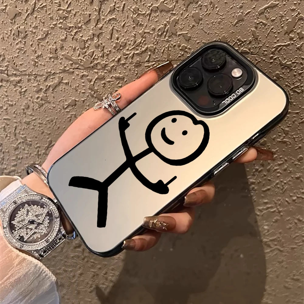 Cute Cartoon Matchman Phone Case For Xiaomi Mi Lite 5G Ne 14 15 Ultra 12 For Xiaomi 12T 13t 14t 15t 17 Pro Max Shockproof Fundas