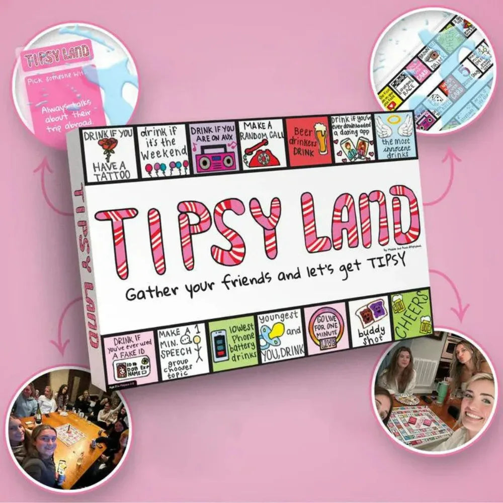 Party Gift of Land Party Board Games Fun Drinking Games for Friends